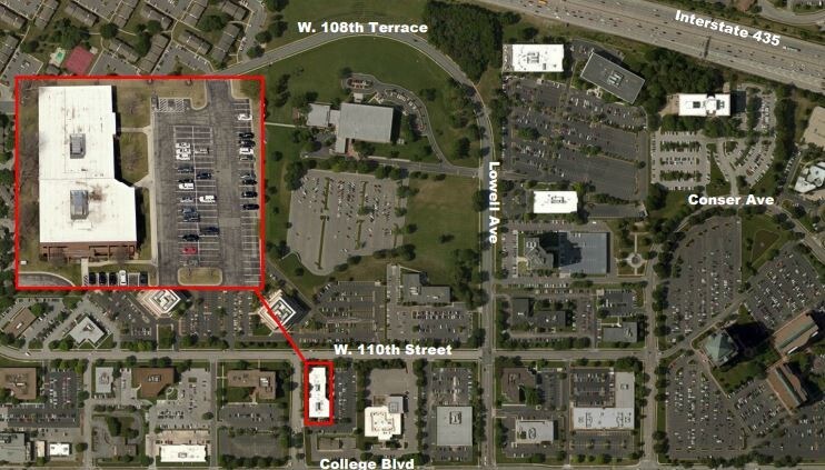 8005 W 110th St, Overland Park, KS à louer - Aérien - Image 2 de 9