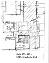 520 S Sepulveda Blvd, Los Angeles, CA à louer Plan de site- Image 1 de 1