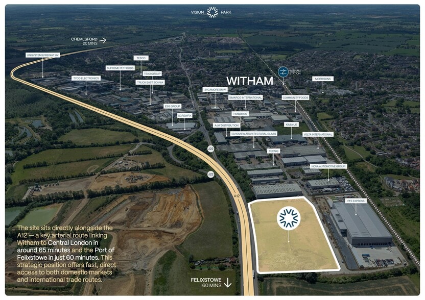 Albert Way, Witham for lease - Building Photo - Image 3 of 3