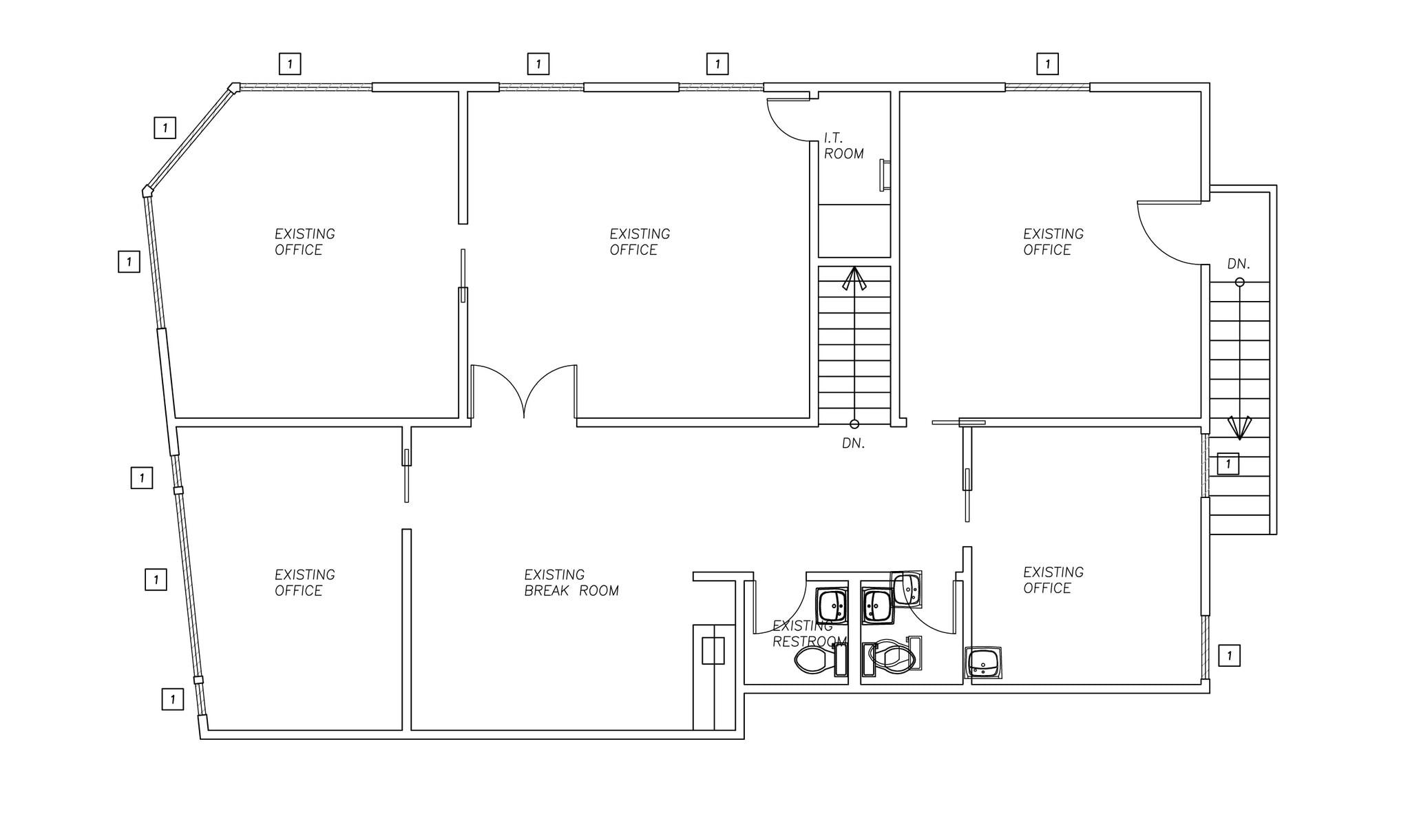 3020 Newport Blvd, Newport Beach, CA à louer Plan d’étage- Image 1 de 2