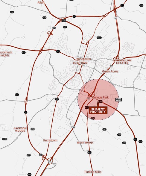 1105 Millwood Pike, Winchester, VA à vendre - Photo du bâtiment - Image 3 de 3