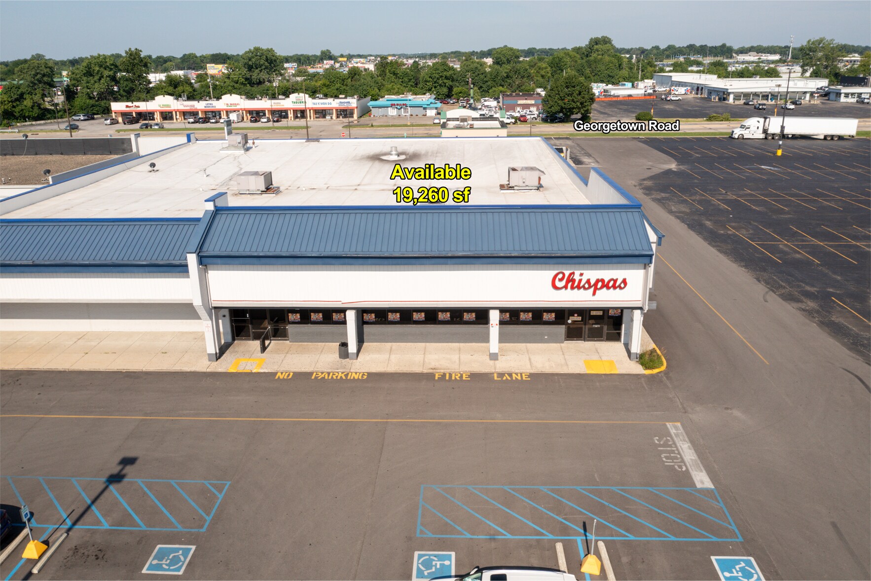 4624-4740 W 38th St, Indianapolis, IN à louer Photo du bâtiment- Image 1 de 4