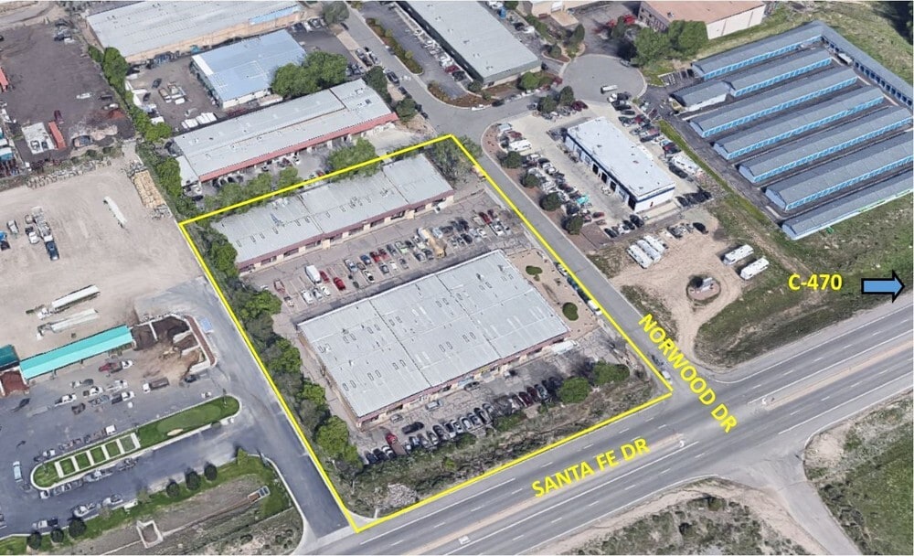 3718-3736 Norwood Dr, Littleton, CO à louer Aérien- Image 1 de 6