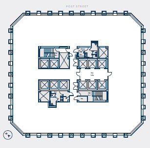 1 Post St, San Francisco, CA for lease Floor Plan- Image 1 of 1