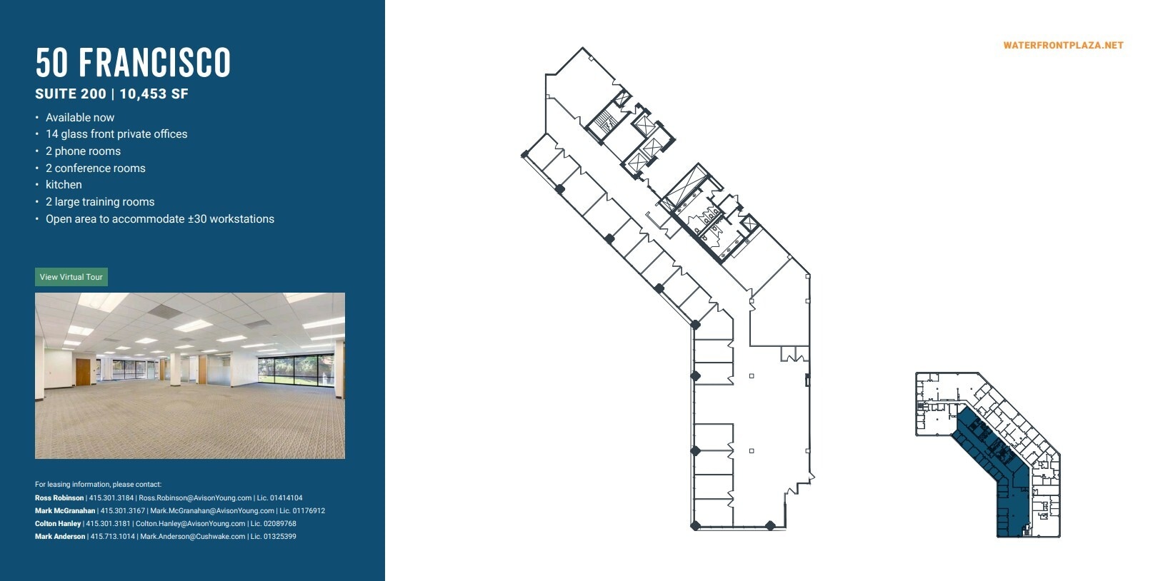 50 Francisco St, San Francisco, CA for lease Floor Plan- Image 1 of 1