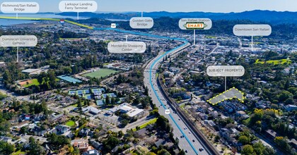 1485-1495 Lincoln Ave, San Rafael, CA - Aérien  Vue de la carte - Image1