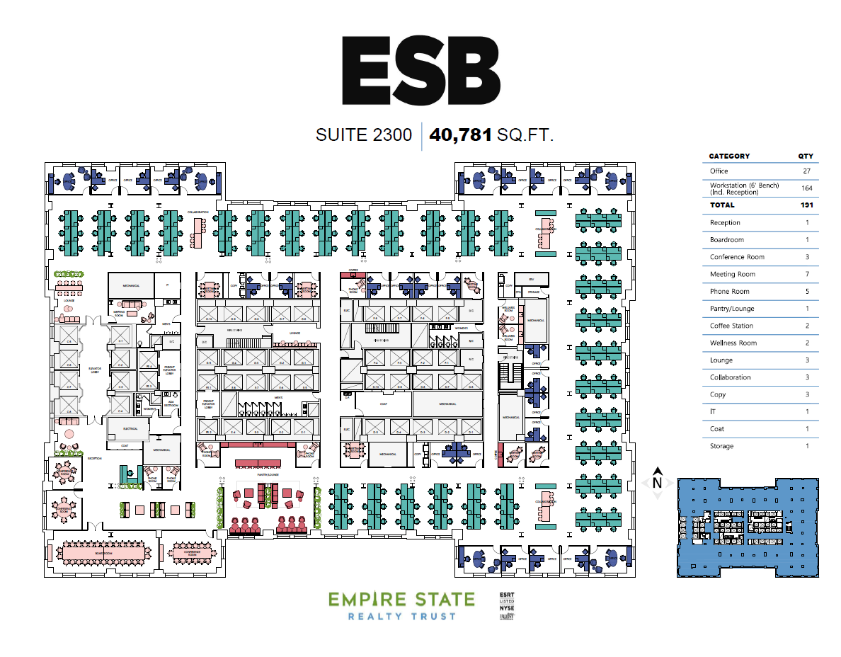 350 Fifth Ave, New York, NY for lease Floor Plan- Image 1 of 10