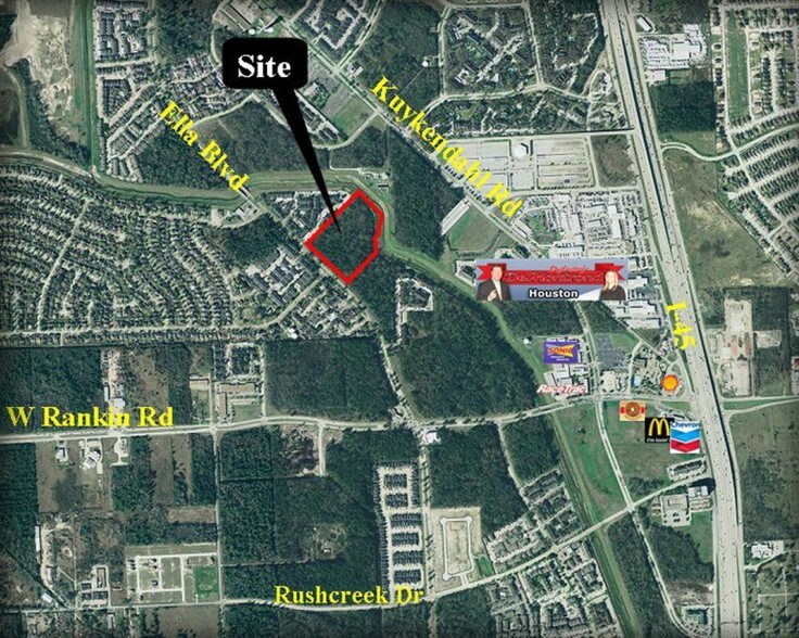 13600 Ella Blvd, Houston, TX à vendre - Aérien - Image 3 de 4