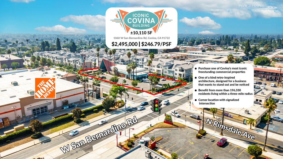 1060 W San Bernardino Rd, Covina, CA for sale - Building Photo - Image 1 of 14