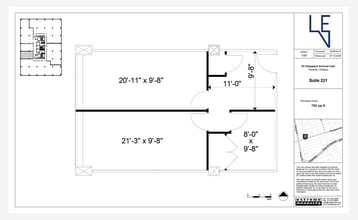 45 Sheppard Ave E, Toronto, ON for lease Floor Plan- Image 1 of 1