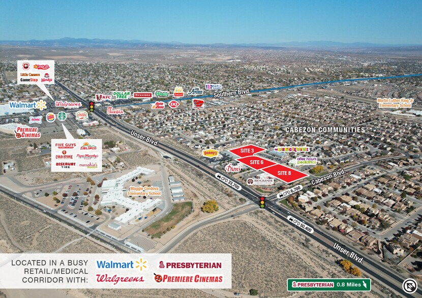 Cabezon Blvd SE, Rio Rancho, NM à vendre - Photo du bâtiment - Image 2 de 4