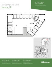 1091-1099 W Hawthorn Dr, Itasca, IL for lease Floor Plan- Image 1 of 1