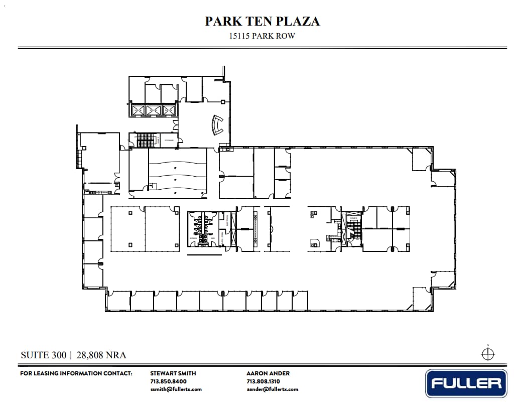 15115 Park Row, Houston, TX for lease Floor Plan- Image 1 of 1