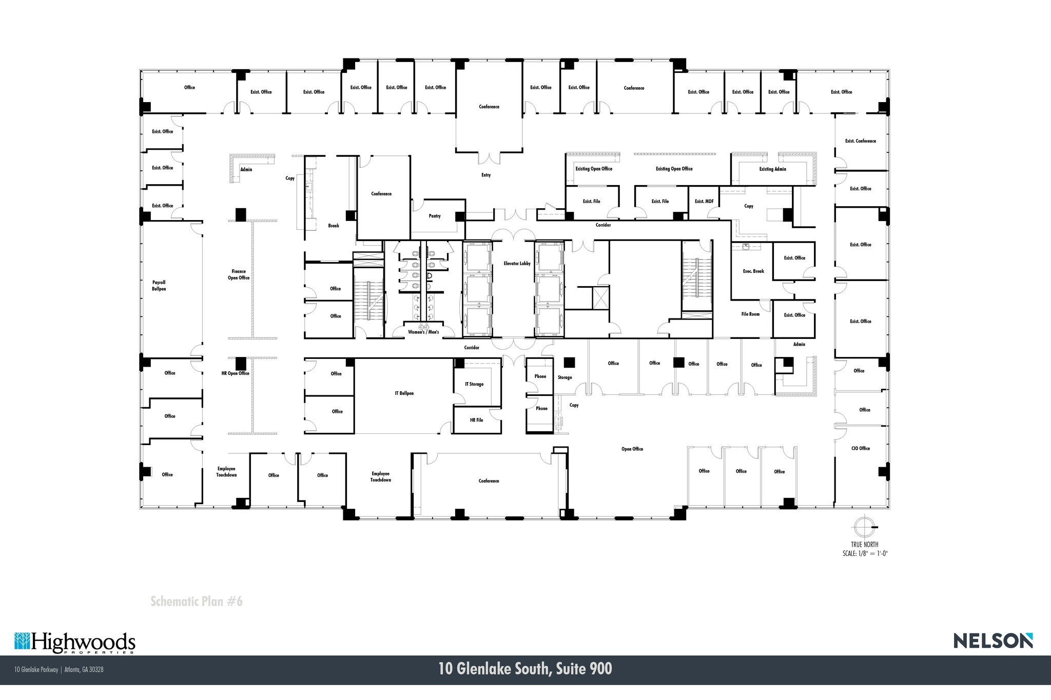 10 Glenlake Pky NE, Atlanta, GA for lease Floor Plan- Image 1 of 12