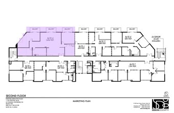 1150 Foothill Blvd, La Cañada Flintridge, CA à louer Plan d’étage type- Image 1 de 1