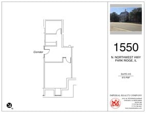 1550 N Northwest Hwy, Park Ridge, IL for lease Site Plan- Image 1 of 1