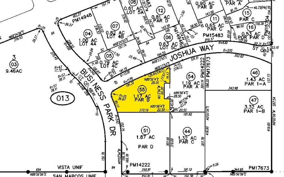 1185 Joshua Way, Vista, CA à vendre - Plan cadastral - Image 3 de 14