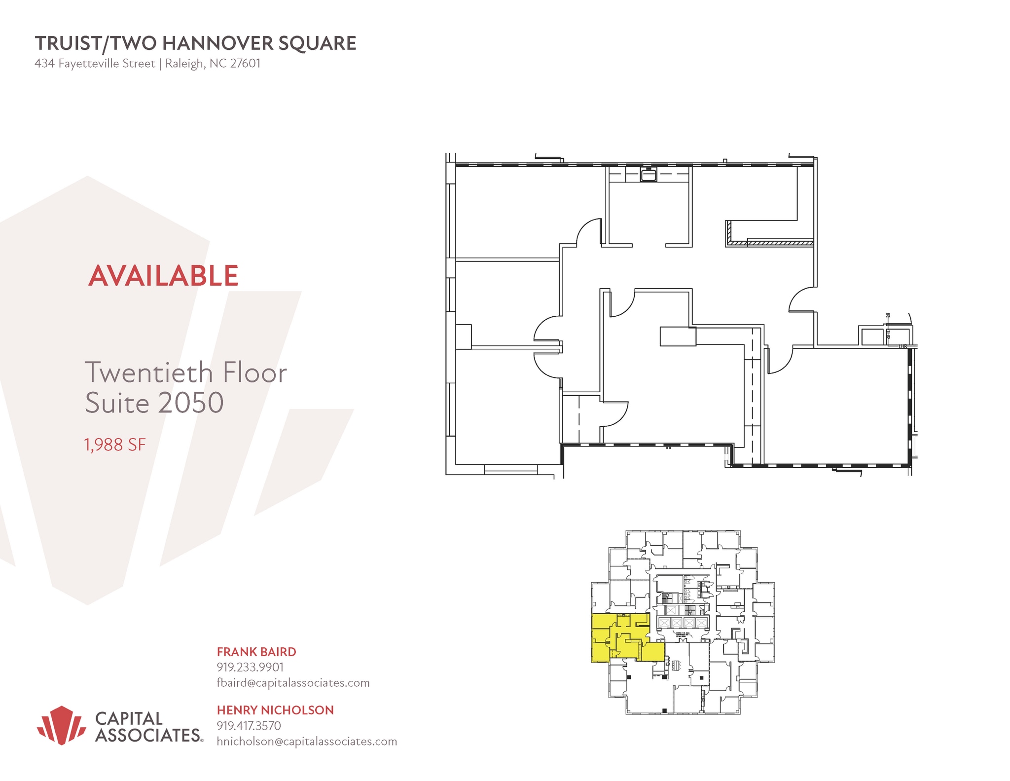 434 Fayetteville St, Raleigh, NC à louer Photo du bâtiment- Image 1 de 1