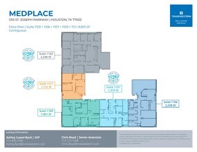 1315 St Joseph Pky, Houston, TX for lease Floor Plan- Image 2 of 2