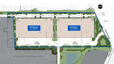 I-390 Frontage Road & Irving Park Road, Schaumburg, IL for lease Site Plan- Image 1 of 1