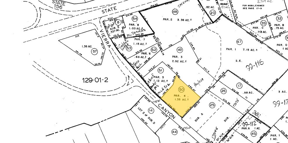 17591 Vierra Canyon Rd, Prunedale, CA à vendre - Plan cadastral - Image 3 de 14