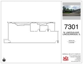 7301-7337 N Lincoln Ave, Lincolnwood, IL for lease Site Plan- Image 2 of 2