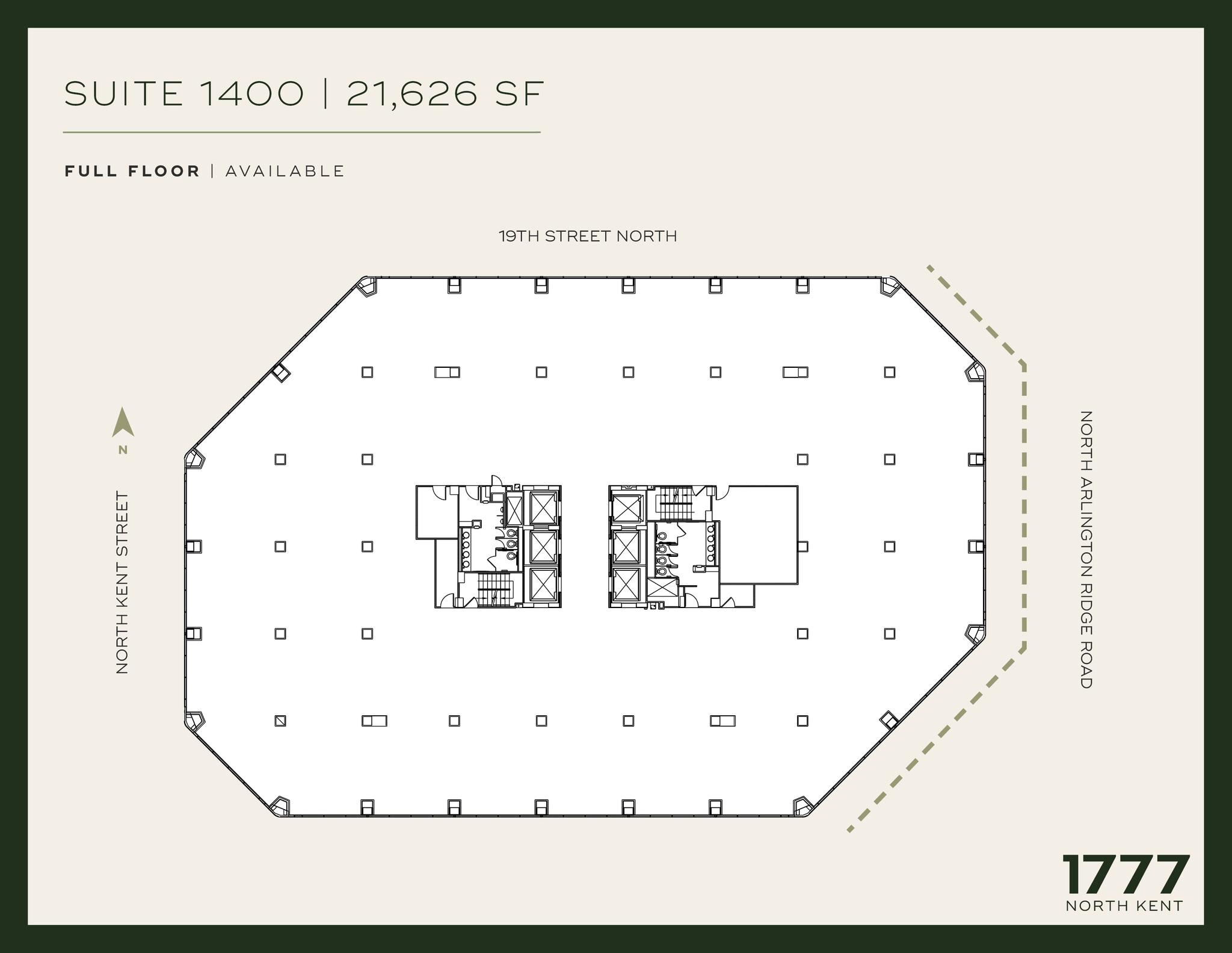 1777 N Kent St, Arlington, VA for lease Floor Plan- Image 1 of 1