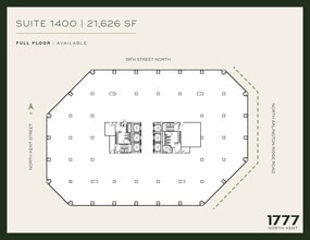 1777 N Kent St, Arlington, VA for lease Floor Plan- Image 1 of 1