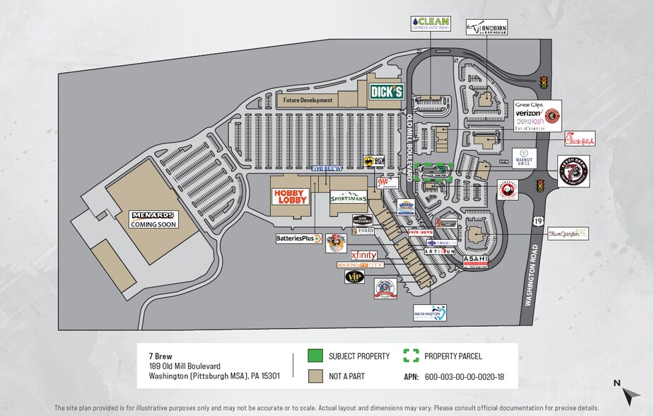 189 Old Mill Blvd, Washington, PA à vendre - Photo du bâtiment - Image 2 de 8