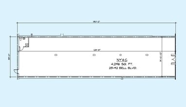 211-01-213-15 26th Ave, Bayside, NY for lease Floor Plan- Image 1 of 1