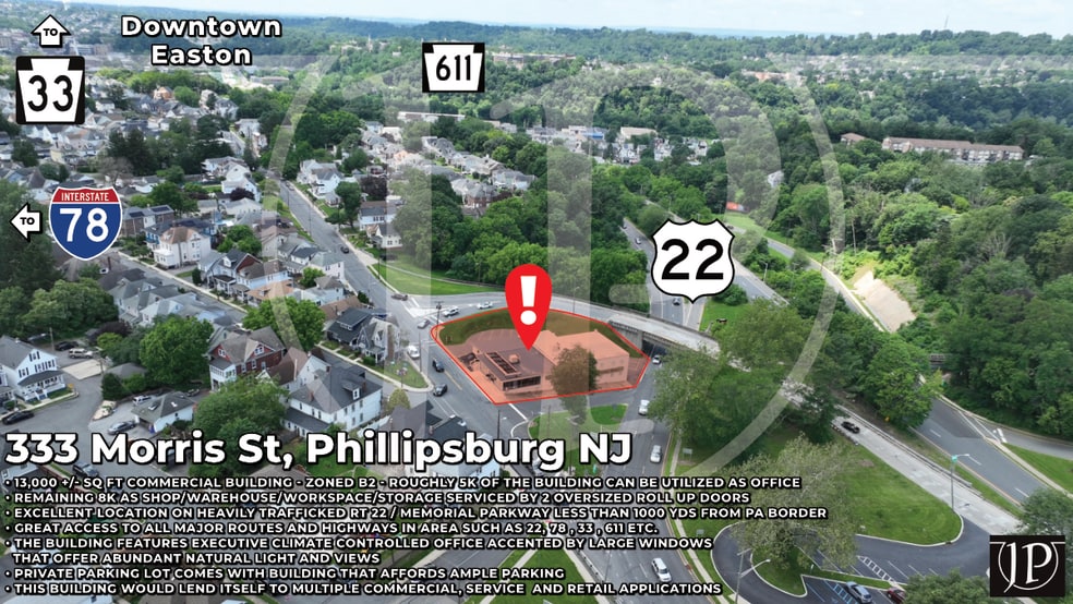 333 Morris St, Phillipsburg, NJ for sale - Building Photo - Image 1 of 61