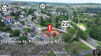 Plus de détails pour 333 Morris St, Phillipsburg, NJ - Commerce de détail à vendre