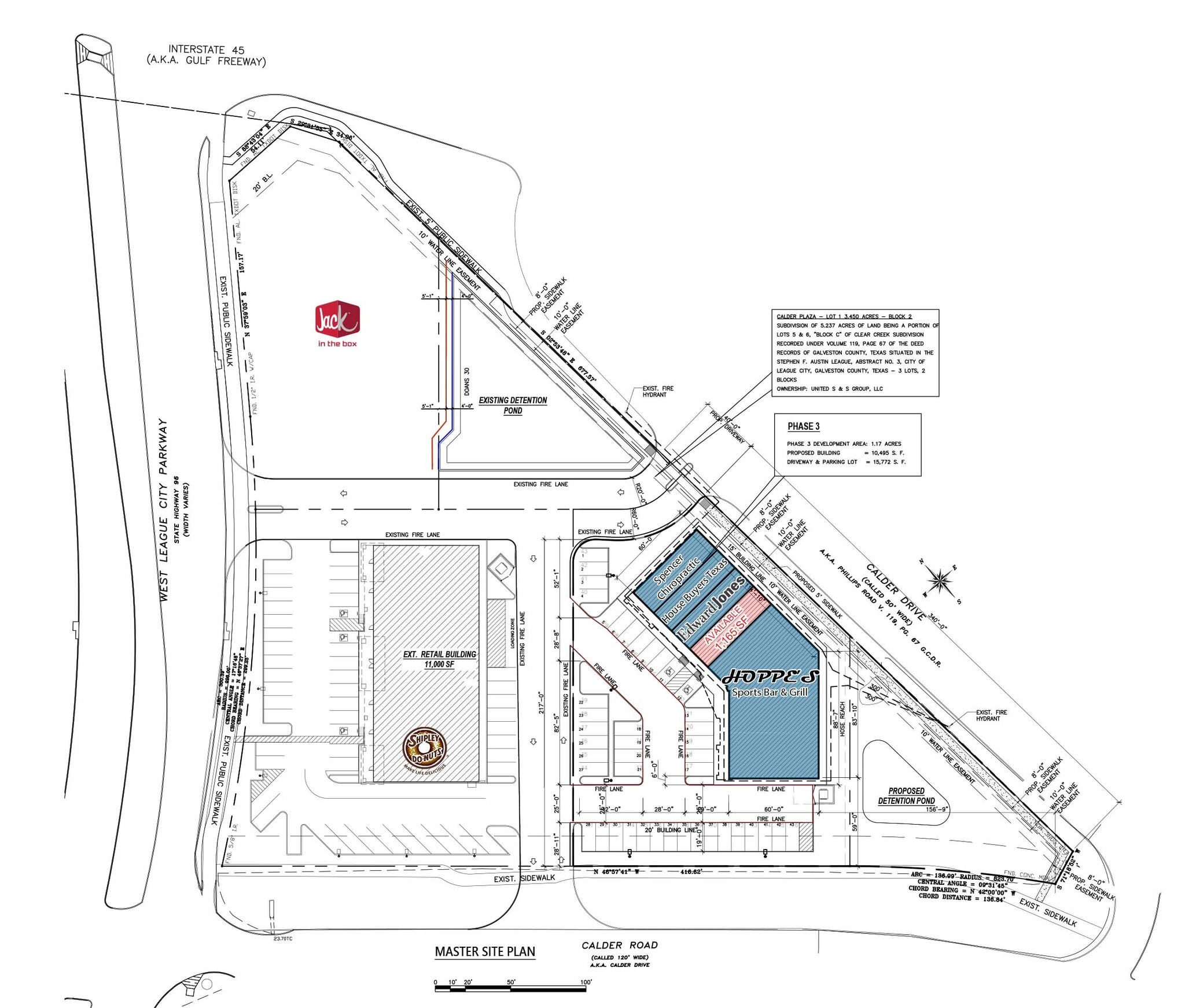 2312 Calder Dr, League City, TX for lease Site Plan- Image 1 of 1