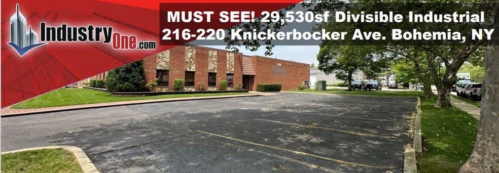 216-220 Knickerbocker Ave, Bohemia, NY à vendre - Photo du bâtiment - Image 1 de 1