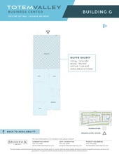 12509-12523 130th Ln NE, Kirkland, WA à louer Plan d’étage- Image 1 de 1