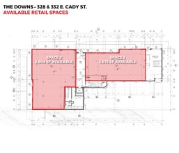 118 E Cady St, Northville, MI à louer Plan d’étage- Image 1 de 1
