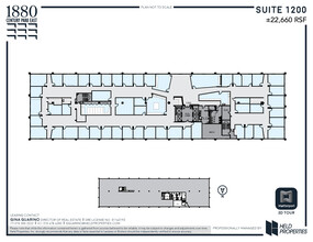 1880 Century Park E, Los Angeles, CA for lease Site Plan- Image 2 of 6