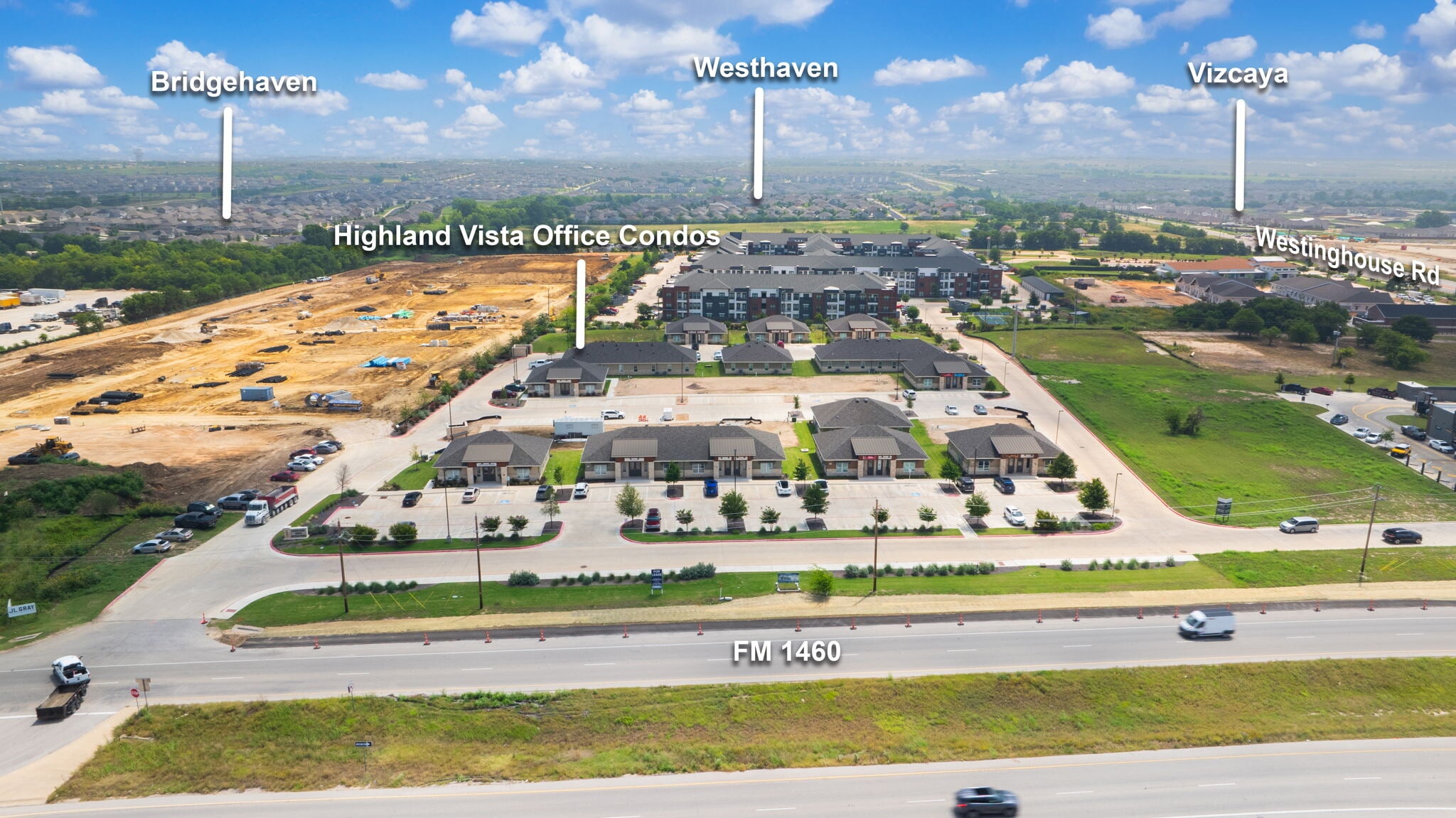 2951 FM 1460, Georgetown, TX for sale Aerial- Image 1 of 8