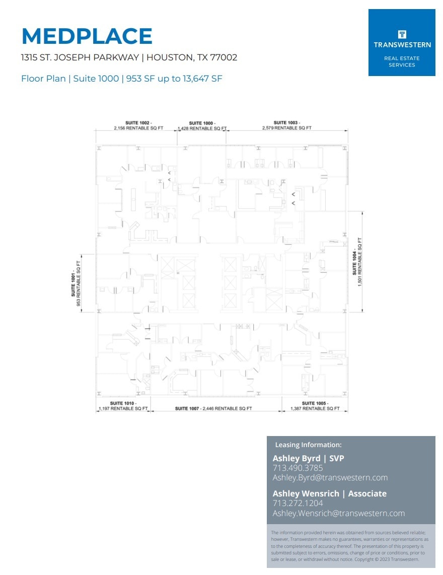 1315 St Joseph Pky, Houston, TX for sale Floor Plan- Image 1 of 1