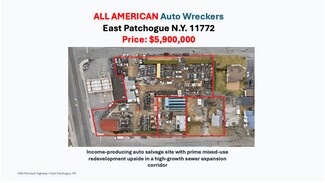 Plus de détails pour 1385 Montauk Hwy, East Patchogue, NY - Industriel à vendre