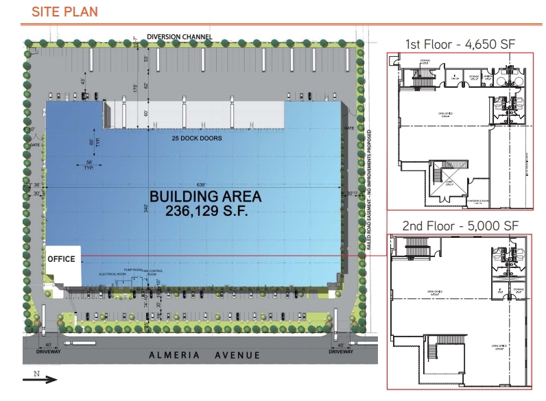 8300 Almeria Ave, Fontana, CA à vendre - Plan de site - Image 1 de 1