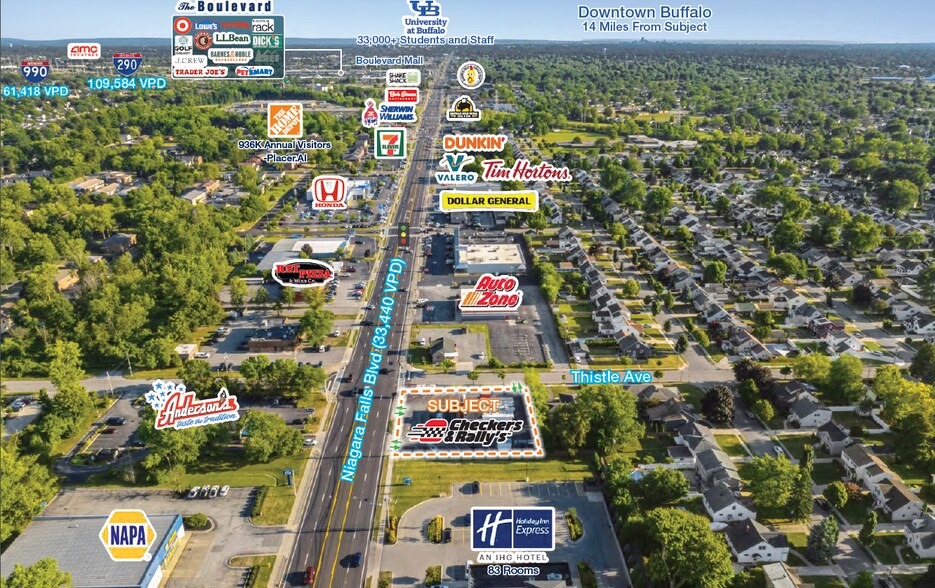 2374 Niagara Falls Blvd, Tonawanda, NY à vendre - Photo du bâtiment - Image 3 de 6