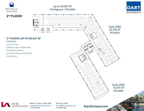 13501 Katy Fwy, Houston, TX for lease Floor Plan- Image 2 of 2