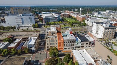 105 W Main St, Durham, NC - Aerial  map view - Image1