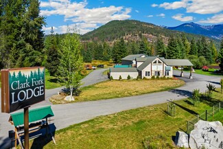 Plus de détails pour 121 Antelope Loop, Clark Fork, ID - Services hôteliers à vendre