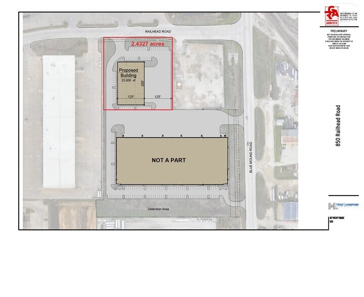850 Railhead Rd, Fort Worth, TX à vendre - Photo du bâtiment - Image 1 de 2