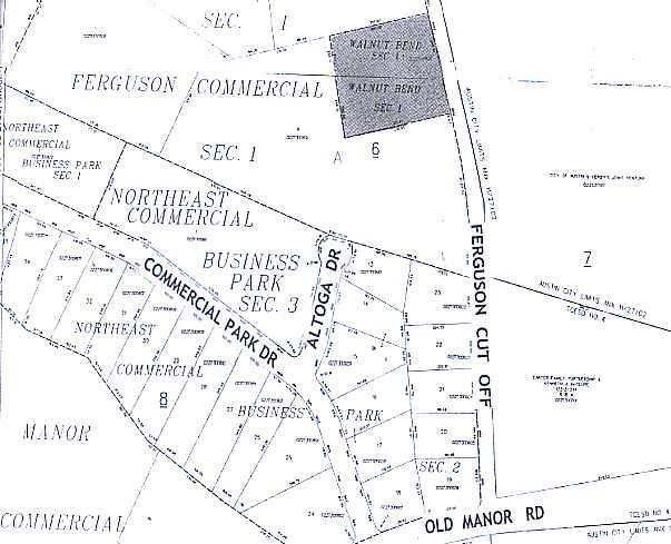 8234 Ferguson Cut Off, Austin, TX à louer - Plan cadastral - Image 2 de 4