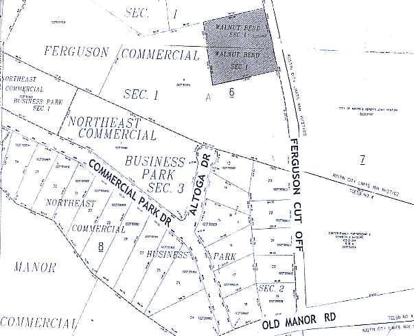 8234 Ferguson Cut Off, Austin, TX à louer - Plan cadastral - Image 3 de 4