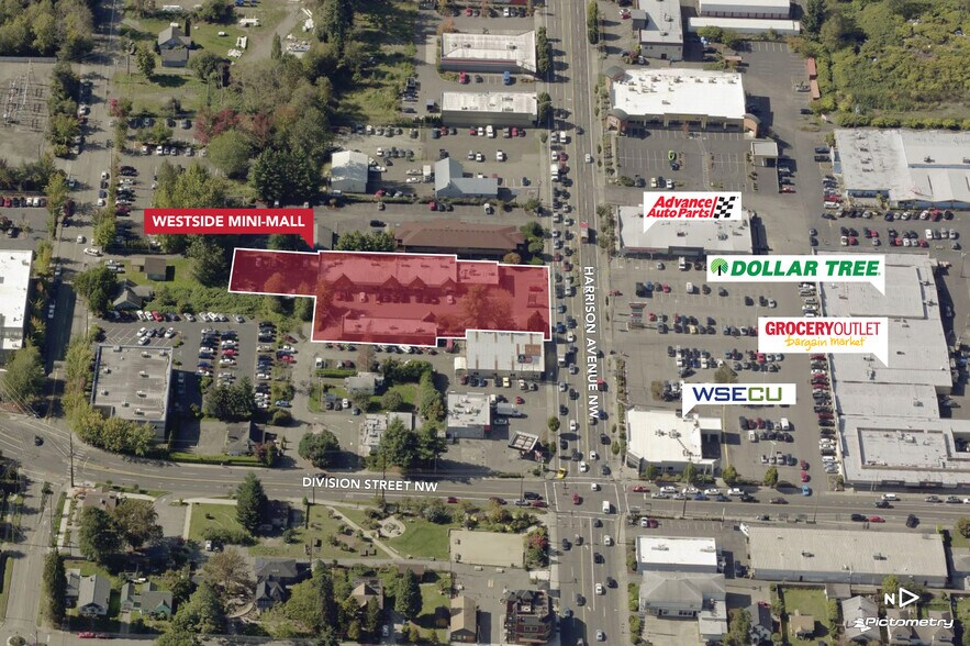 2103 Harrison Ave NW, Olympia, WA à louer - Aérien - Image 2 de 9