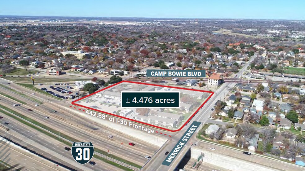 2638 Merrick St, Fort Worth, TX à louer - Photo du bâtiment - Image 2 de 5